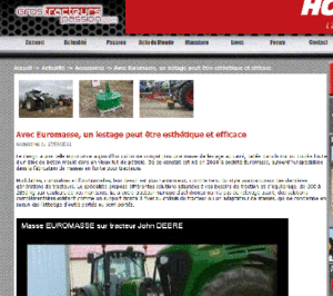 Lire la suite à propos de l’article Quelques parutions presse / web 