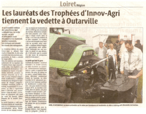 Lire la suite à propos de l’article Participation au salon INNOV’AGRI